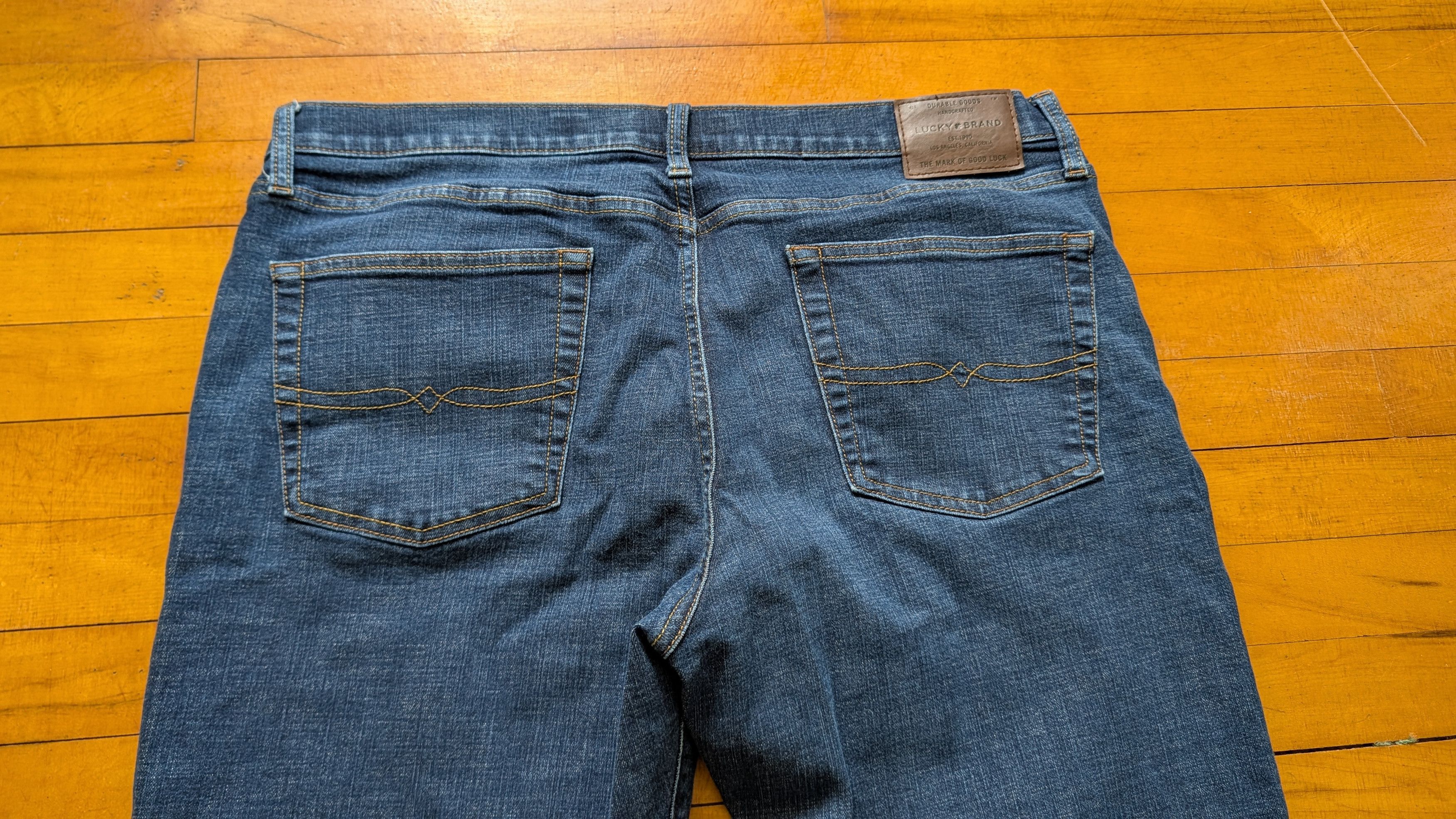 Lucky Brand Men's Lucky Brand Straight Jeans 38x30 Size US 38 / EU 54 - 4 Thumbnail