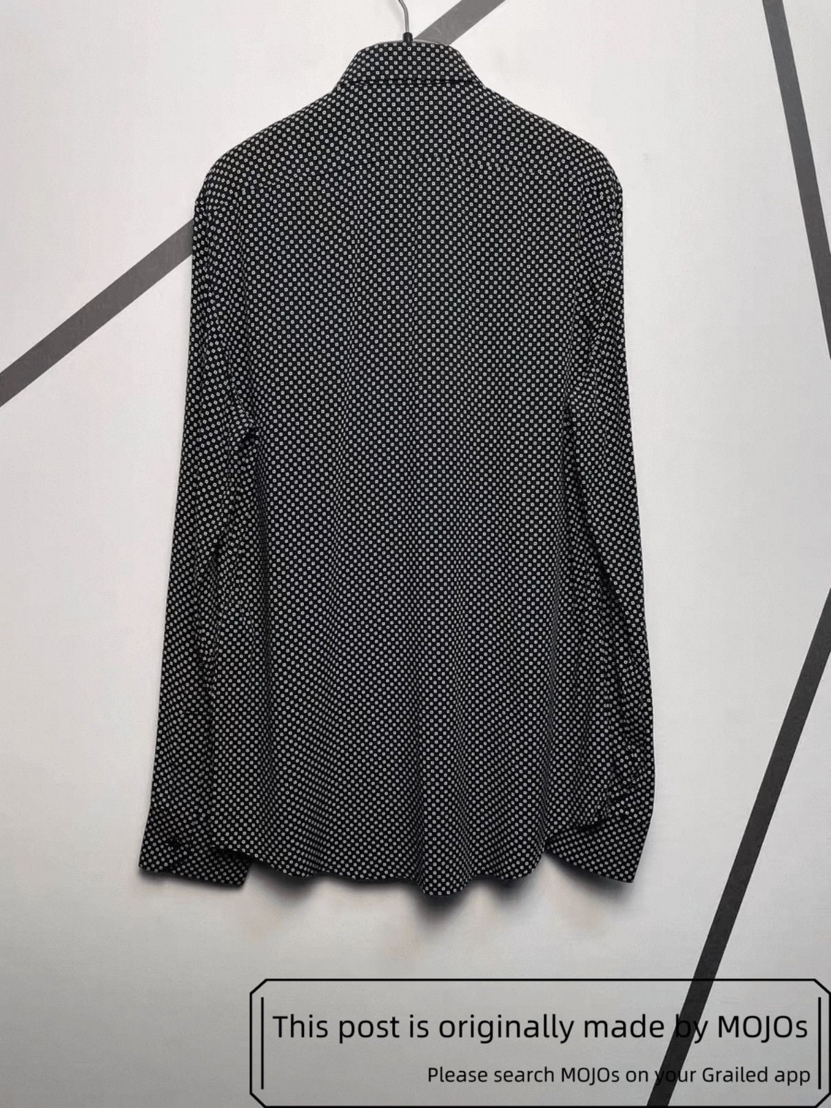 Celine Sz 39 Celine 20AW Square Pattern Shirt mojos1126122 Size US M / EU 48-50 / 2 - 2 Thumbnail
