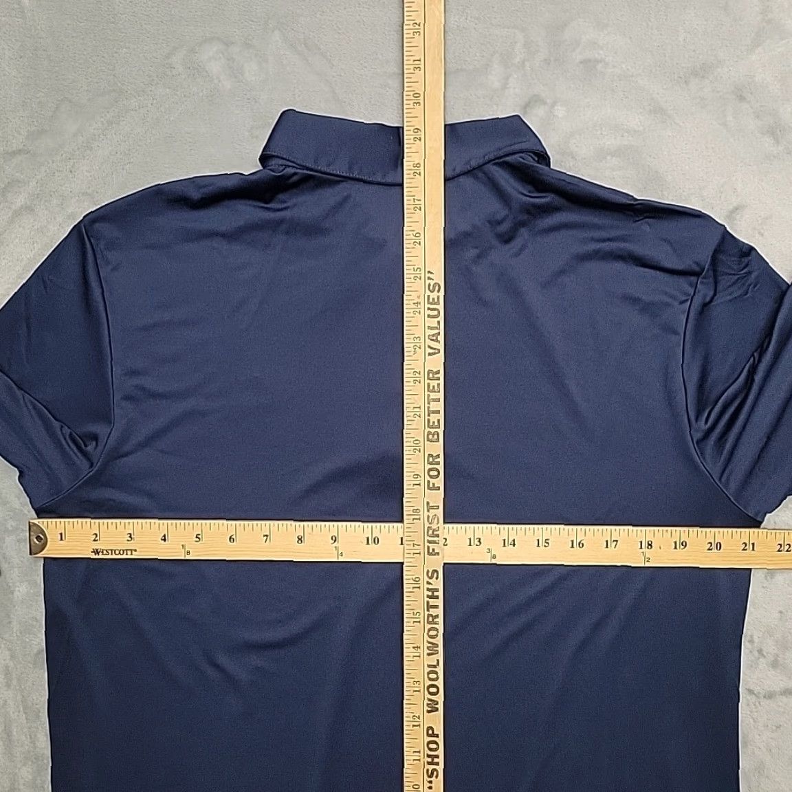 Adidas Adidas Shirt Men XL M Navy Performance Stretch Polo UPF 50 Sun Protection NEW Size US M / EU 48-50 / 2 - 7 Thumbnail