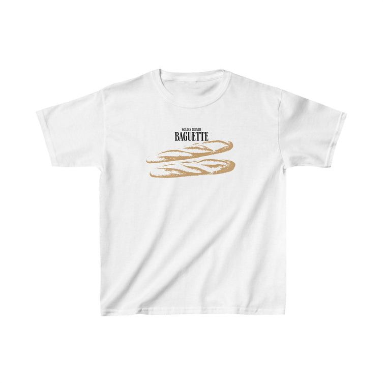 Other Baguette Baby Tee – Playful Parisian Foodie Aesthetic Top Size S / US 4 / IT 40 - 3 Thumbnail