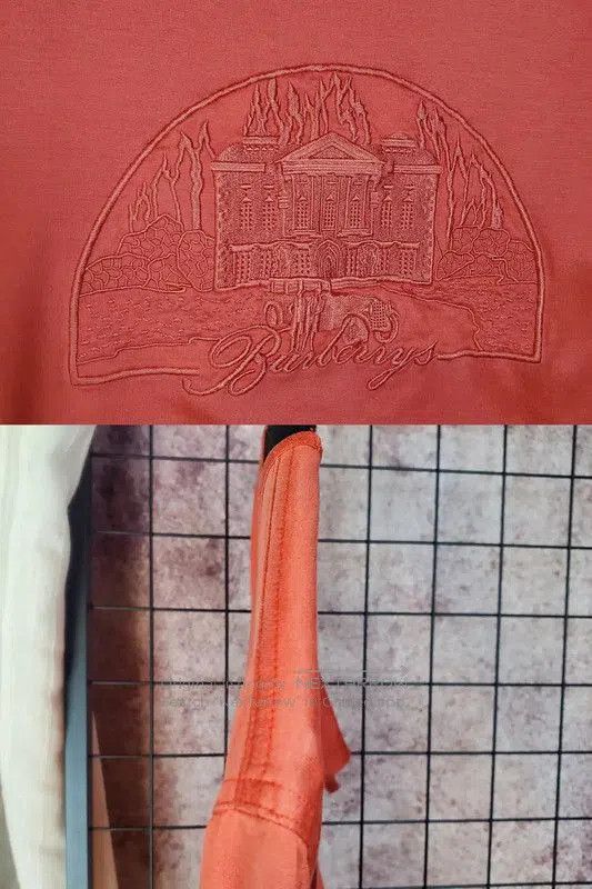 Burberry Burberry M Summer Watermelon Red Embroidered Tee. Size M / US 6-8 / IT 42-44 - 5 Thumbnail