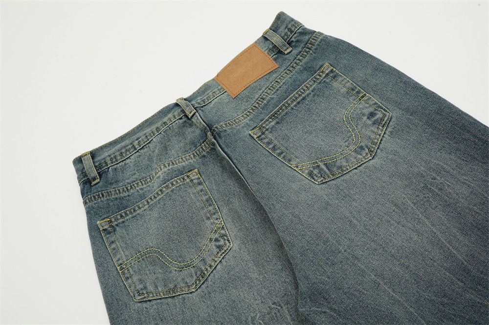 Japanese Brand × Jean Men's American style vintage washed distressed jeans Size US 32 / EU 48 - 5 Thumbnail