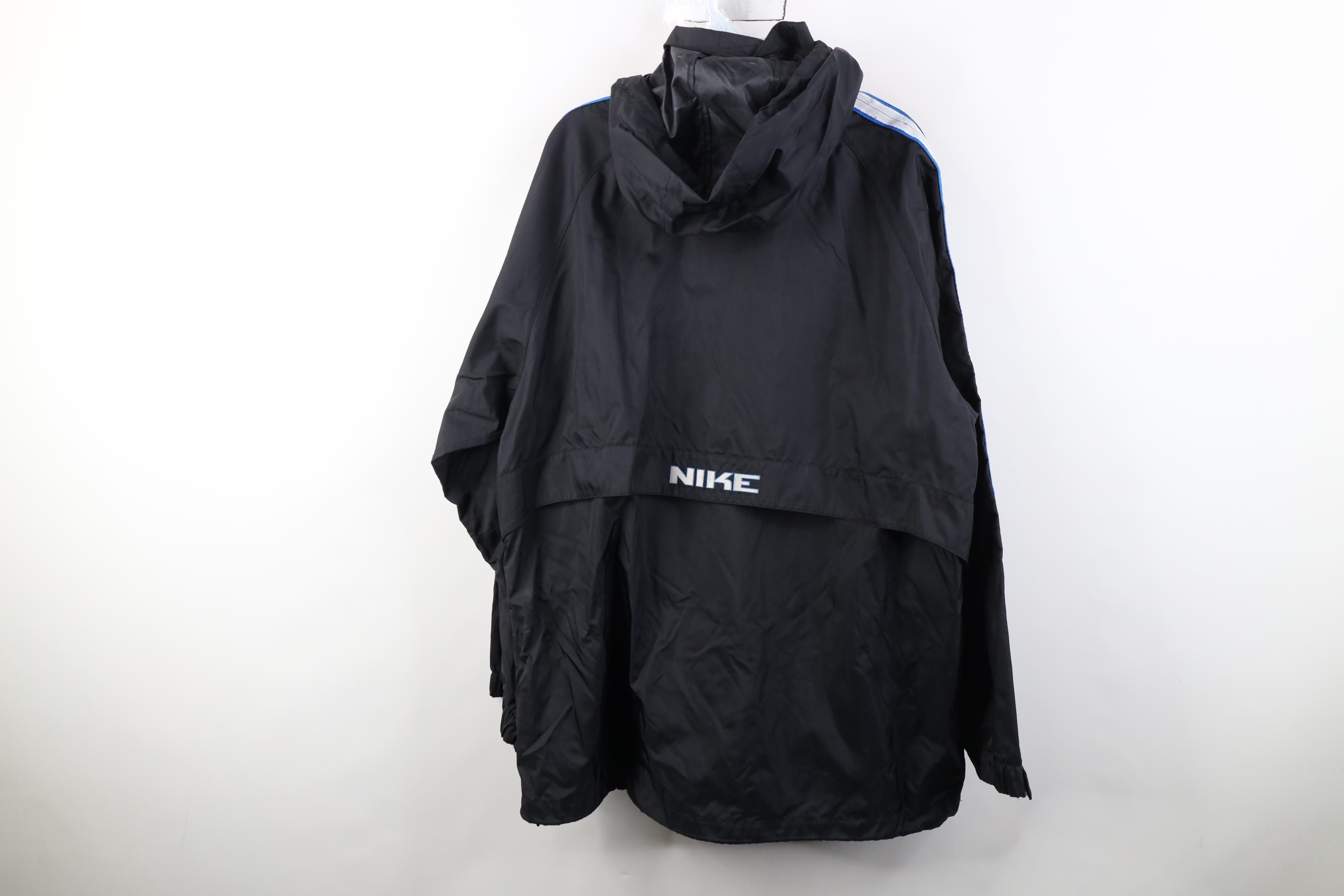 Nike Vintage Nike Center Swoosh Hooded Anorak Windbreaker Jacket Size US M / EU 48-50 / 2 - 17 Thumbnail