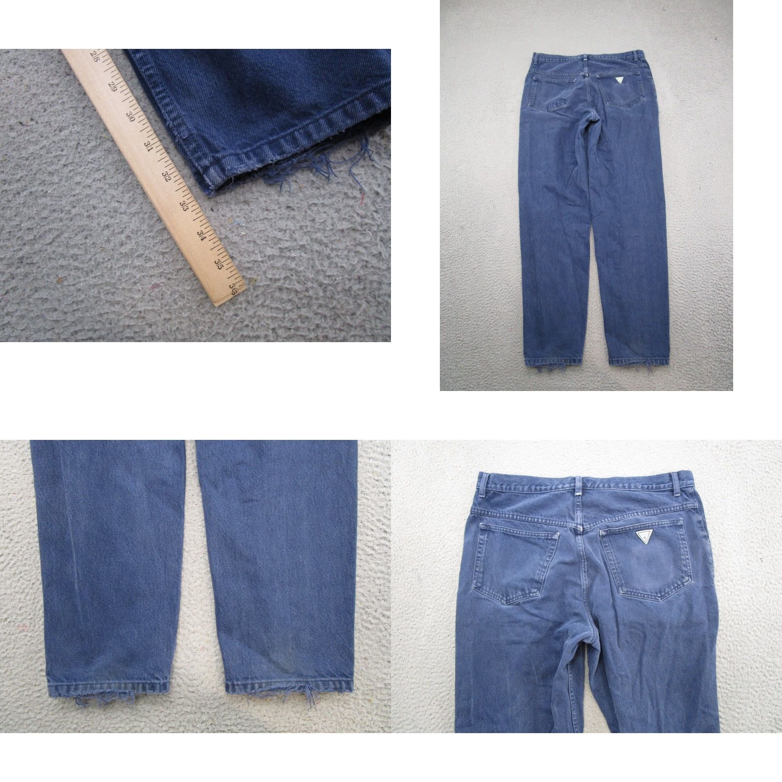 Guess VINTAGE GUESS JEANS by Georges Marciano Men's Denim Jeans 38 38x33 Blue 90s Retro USA Jeans Mens Fashion Comfort 5-Pocket Pattern Solid Size US 38 / EU 54 - 9 Thumbnail