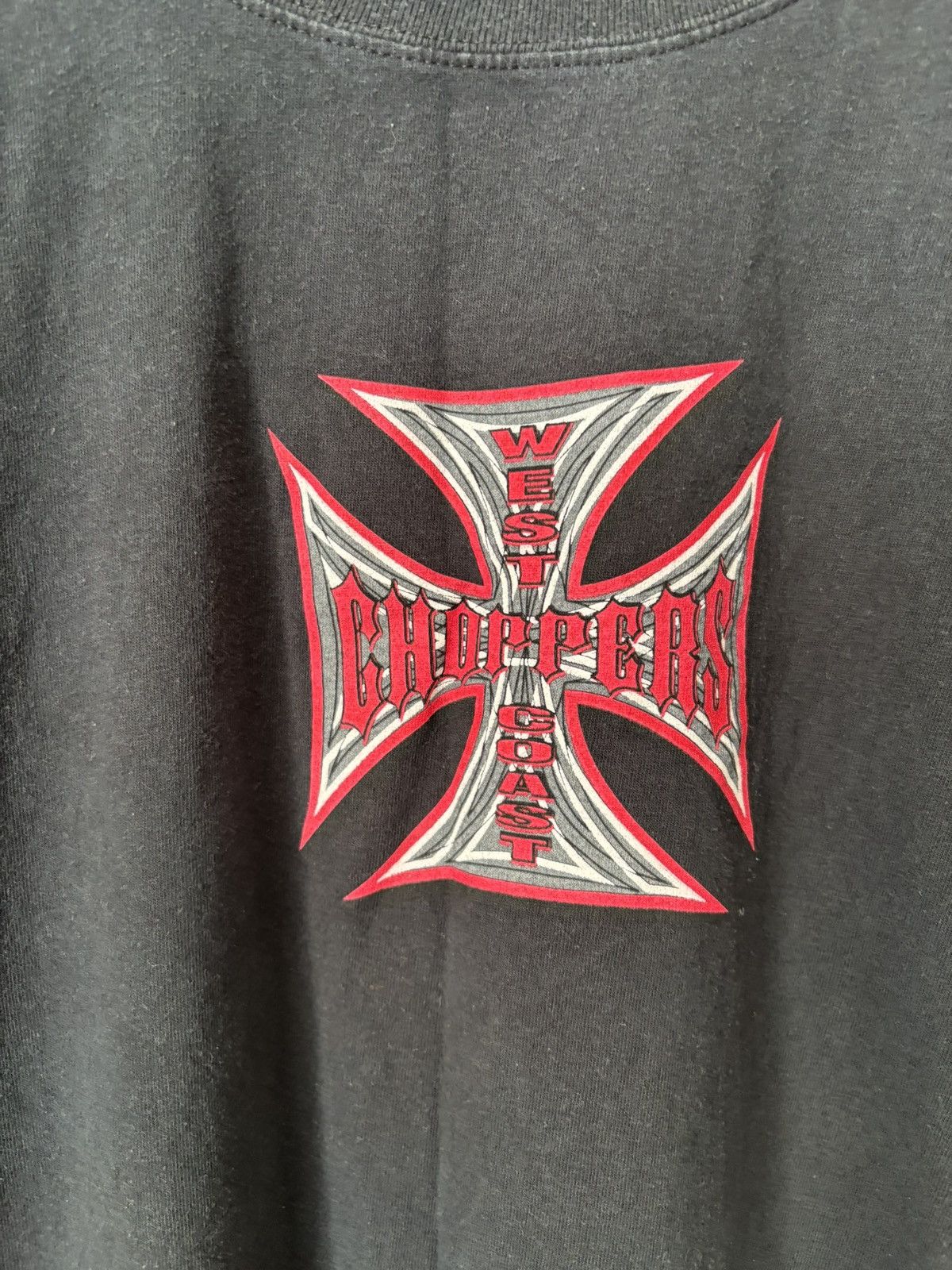 West Coast Choppers Vintage West Coast Choppers Black Tee Size US XL / EU 56 / 4 - 5 Thumbnail