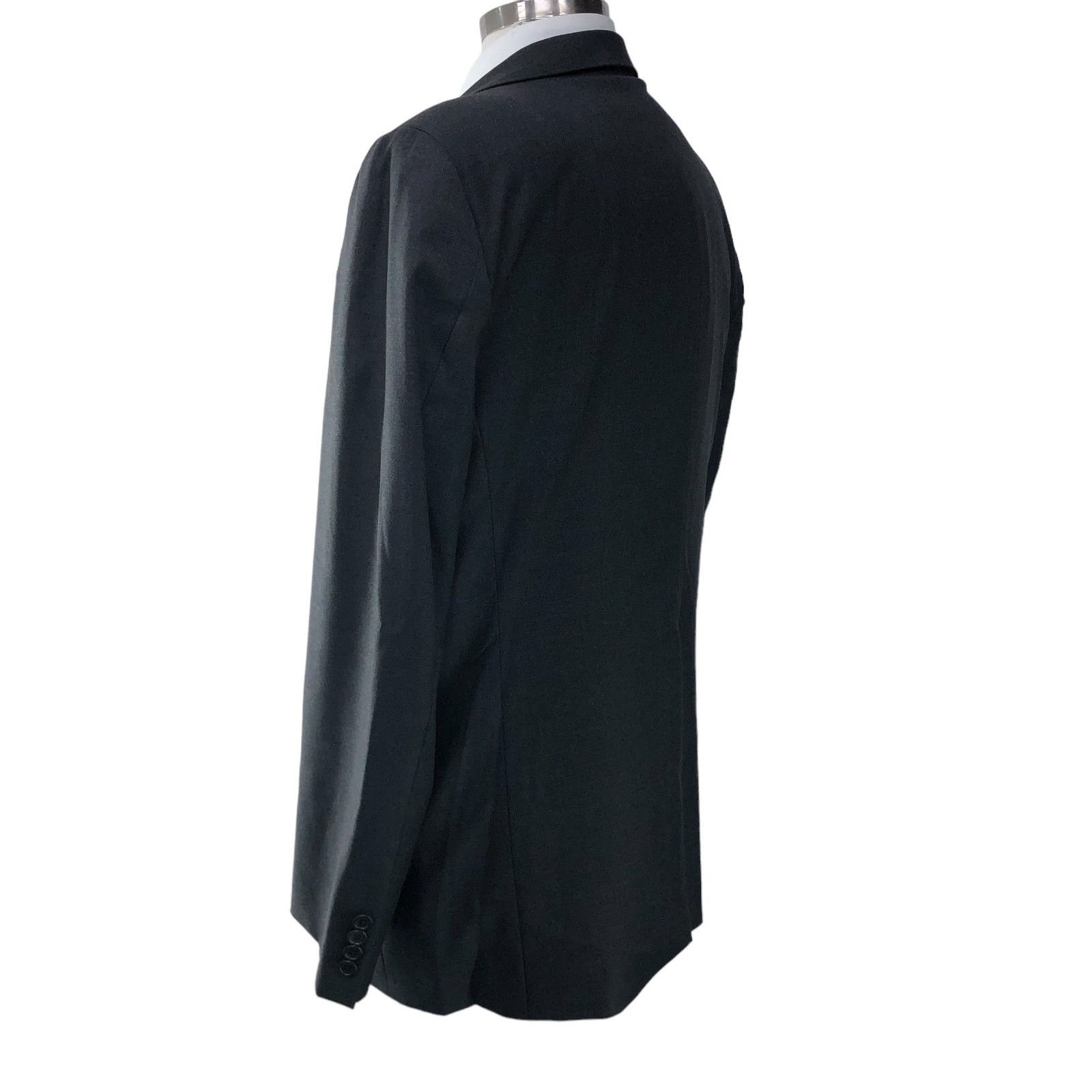 Hickey Freeman Hickey Freeman Mens 42R Sport Coat Legacy Fit Gray 2 Button Size 42R - 9 Thumbnail