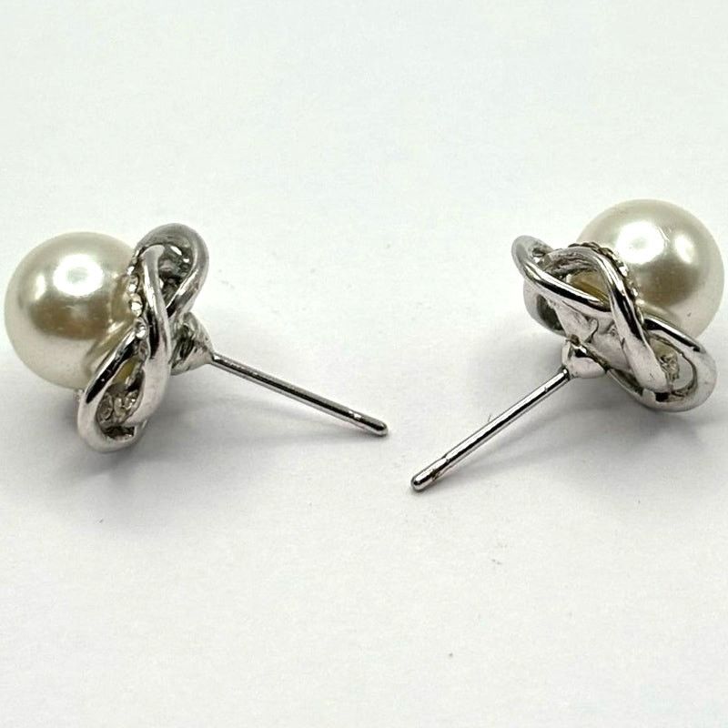 Other Silver Pearl Earrings Size ONE SIZE - 3 Thumbnail