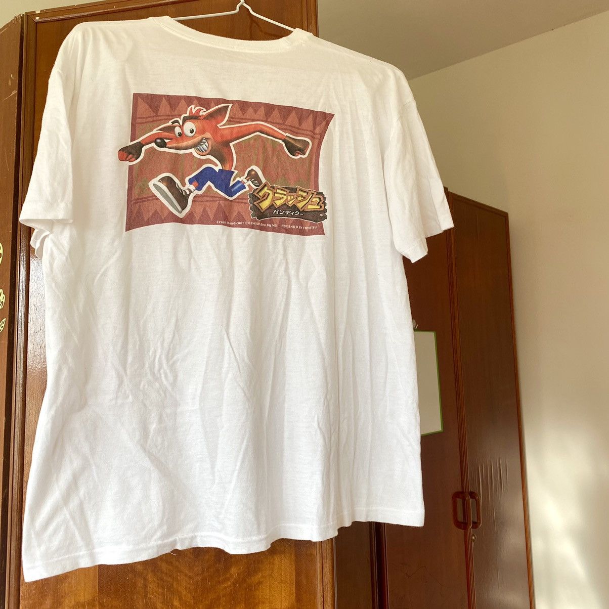 Crash bandicoot deals vintage promo shirt