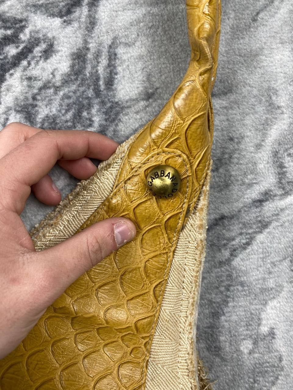 Dolce & Gabbana Vintage Dolce Gabbana Leather Shoulders Bag DG Size ONE SIZE - 8 Thumbnail