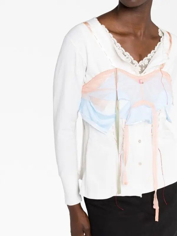 Maison Margiela o1y0625 Crewneck Sweatshirt in Multicolor Size S / US 4 / IT 40 - 2 Thumbnail