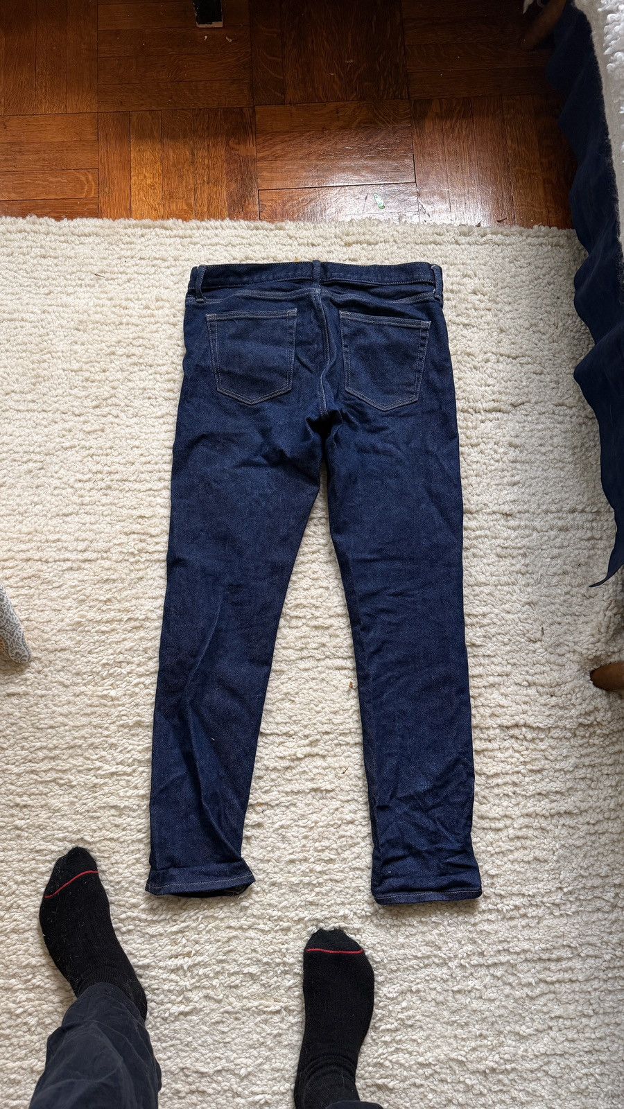 Uniqlo Uniqlo slim fit raw denim Size US 32 / EU 48 - 2 Thumbnail