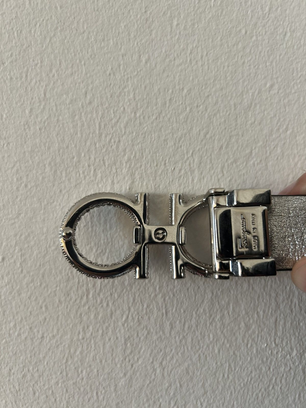 Salvatore Ferragamo Double sided ferraegamo belt Size ONE SIZE - 2 Thumbnail