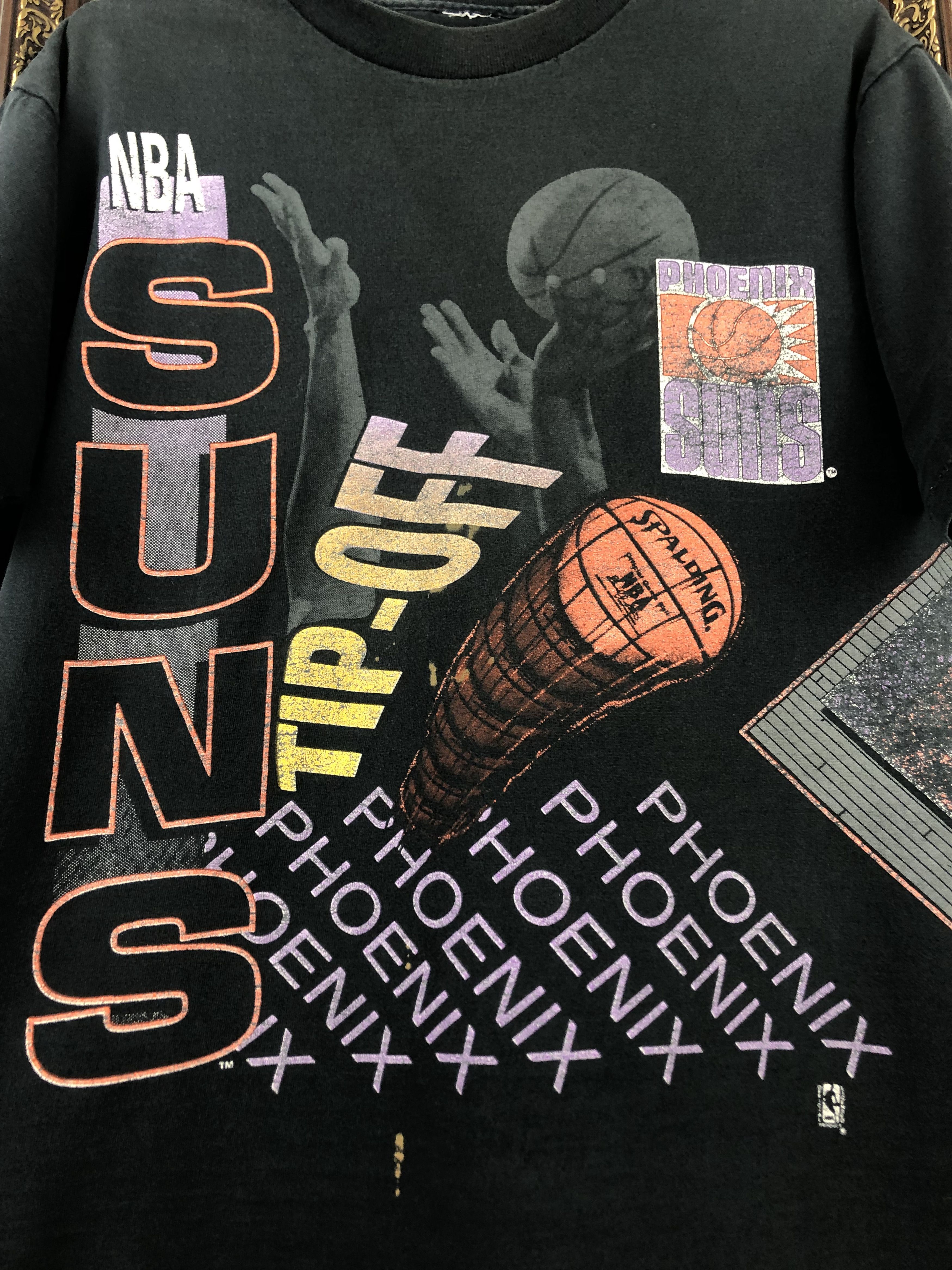 NBA × Vintage Vintage Phoenix Suns Over Print Shirt Barkley NBA Faded Rare Size US M / EU 48-50 / 2 - 5 Thumbnail