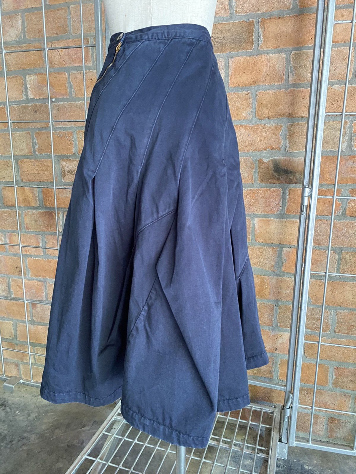 mercibeaucoup Mercibeaucoup Dark Blue Long Skirt Size 26" / US 2 / IT 38 - 17 Thumbnail