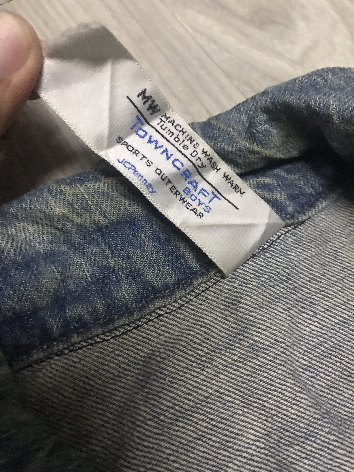 JCPenney 70s Vintage Selvedge Denim JC Penney Ranchcraft Jean Trucker Size S / US 4 / IT 40 - 12 Thumbnail