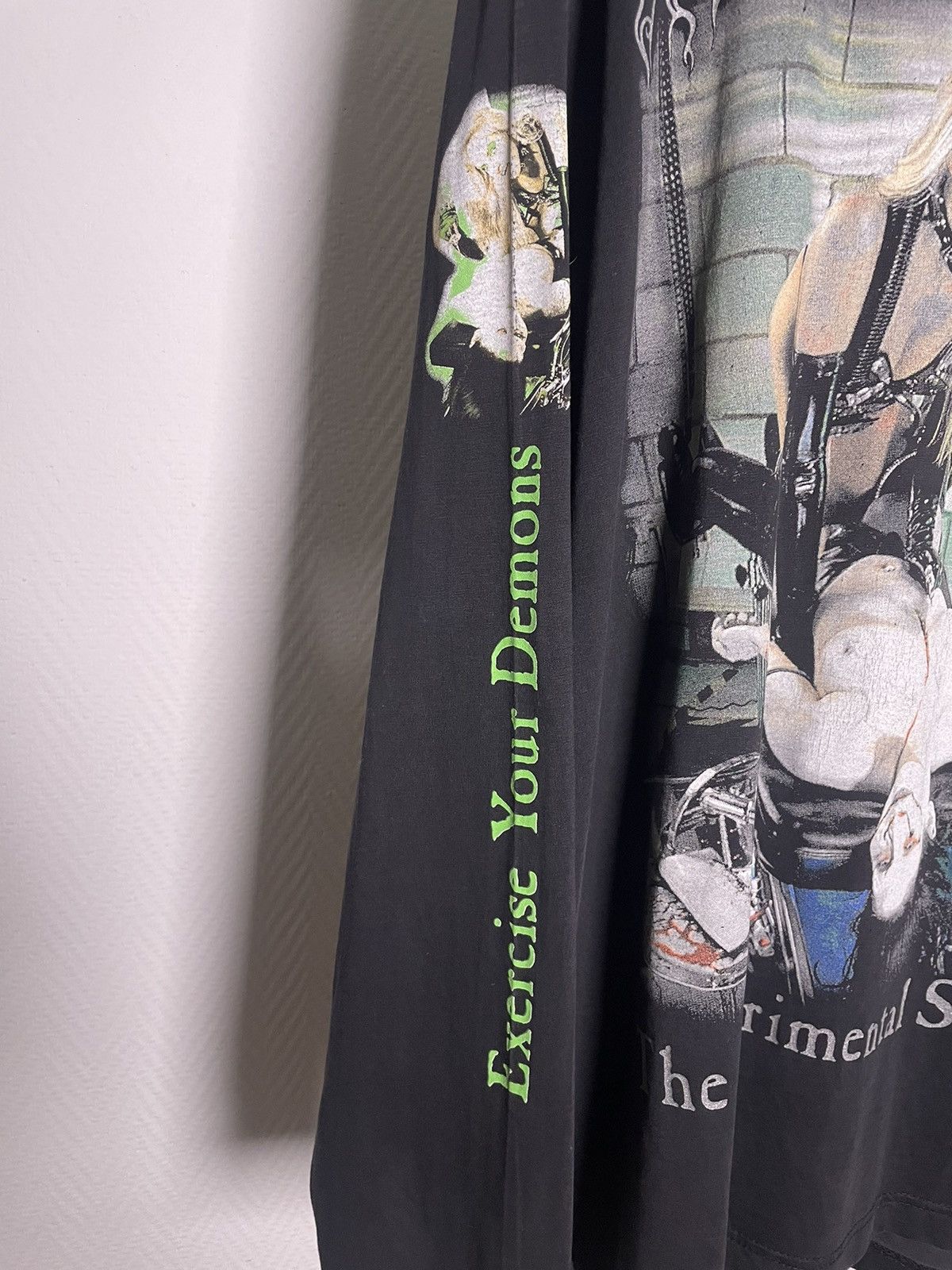 Band Tees × Vintage 1998 Cradle Of Filth Experimental Sex Files Longsleeve Size US XL / EU 56 / 4 - 3 Thumbnail
