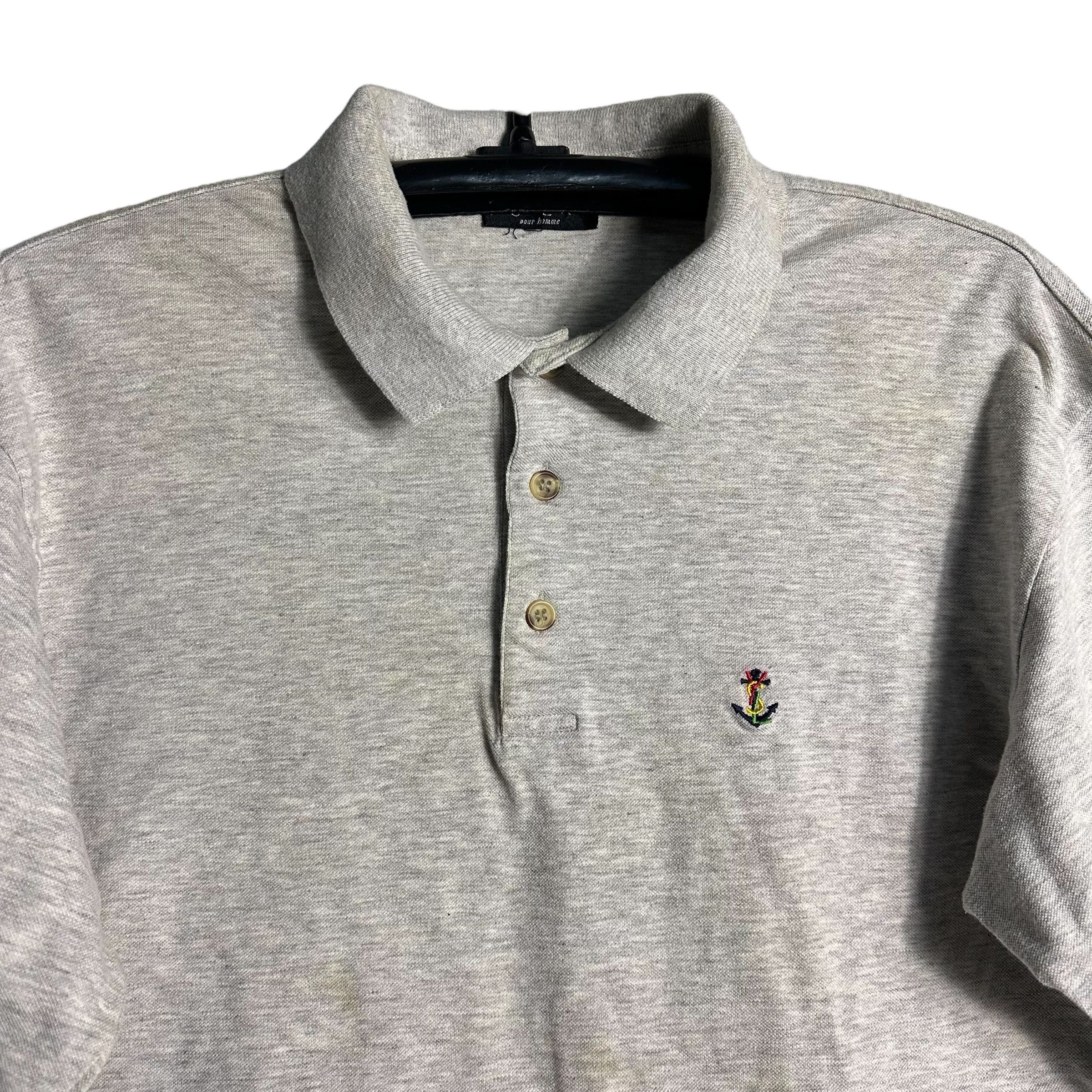 Yves Saint Laurent 🔥RARE🔥Vintage YvesSaintLaurent YSL Polo T-shirt Size US XL / EU 56 / 4 - 2 Thumbnail