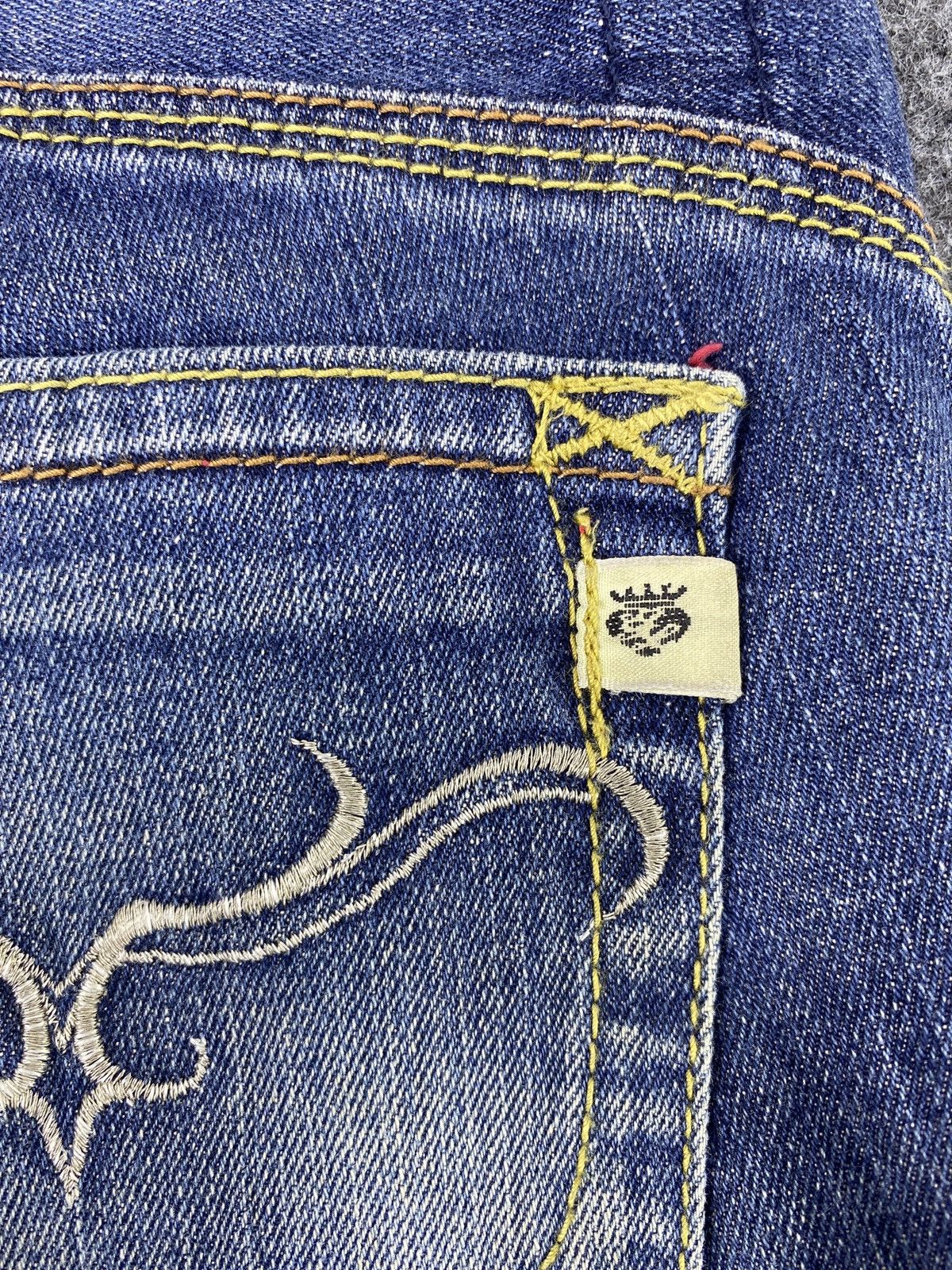 Japanese Brand × Jean Japanese Brand Blue Wash Jeans - J1095 Size 29" - 10 Thumbnail