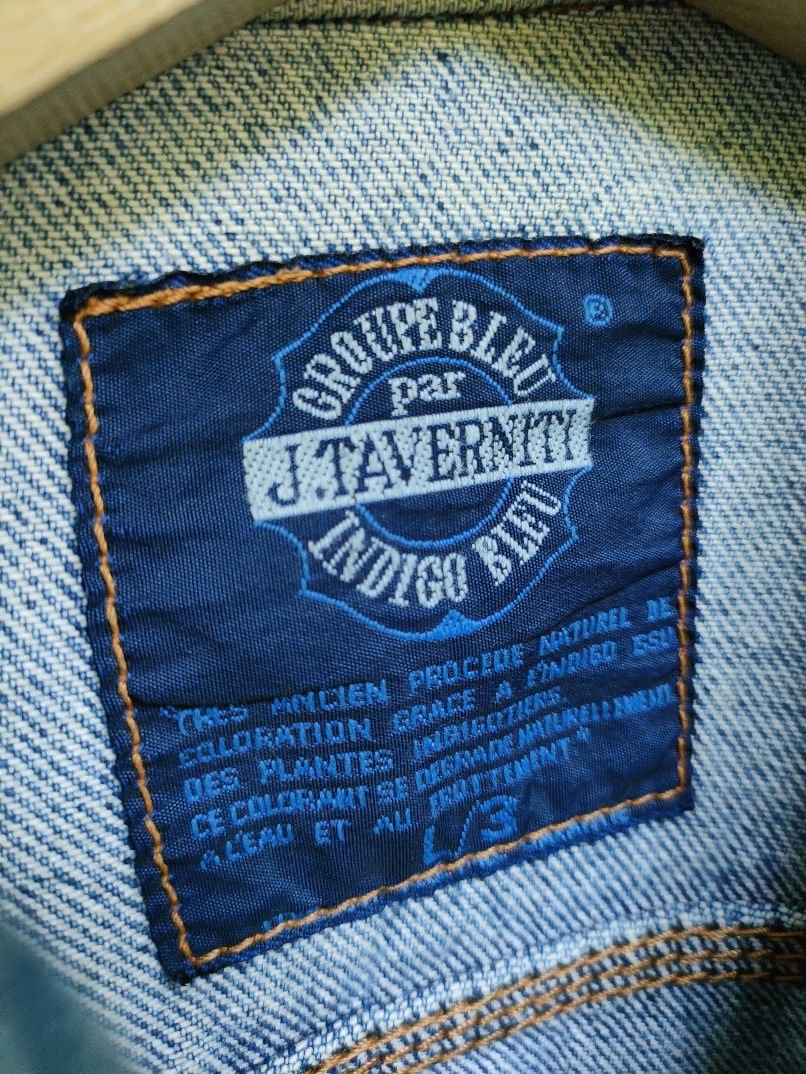 Jimmy Taverniti J.Taverniti Heavy Denim Jacket With Elastic Cuffs and Hem Size US L / EU 52-54 / 3 - 6 Thumbnail