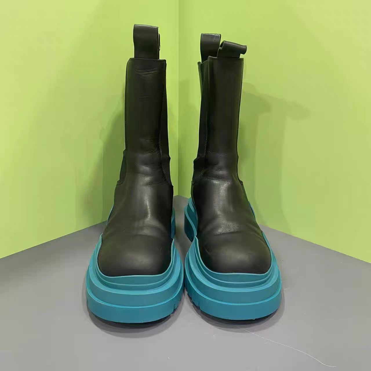 Bottega Veneta Bottega Veneta Tire High Chelsea Boots K15 Size US 8.5 / EU 41-42 - 2 Thumbnail