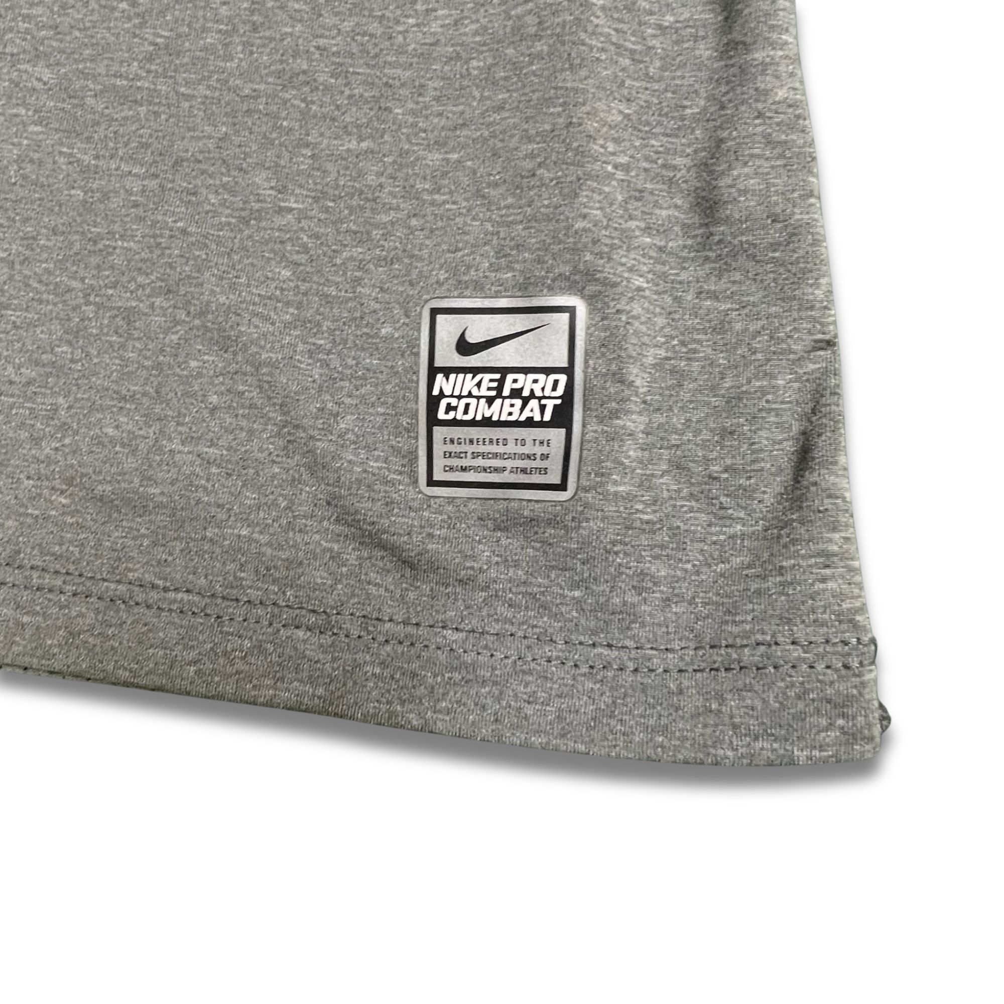 Nike Nike Pro Combat Dri-Fit Sleeveless Top Fitted Gray Small Lig Size US S / EU 44-46 / 1 - 7 Thumbnail