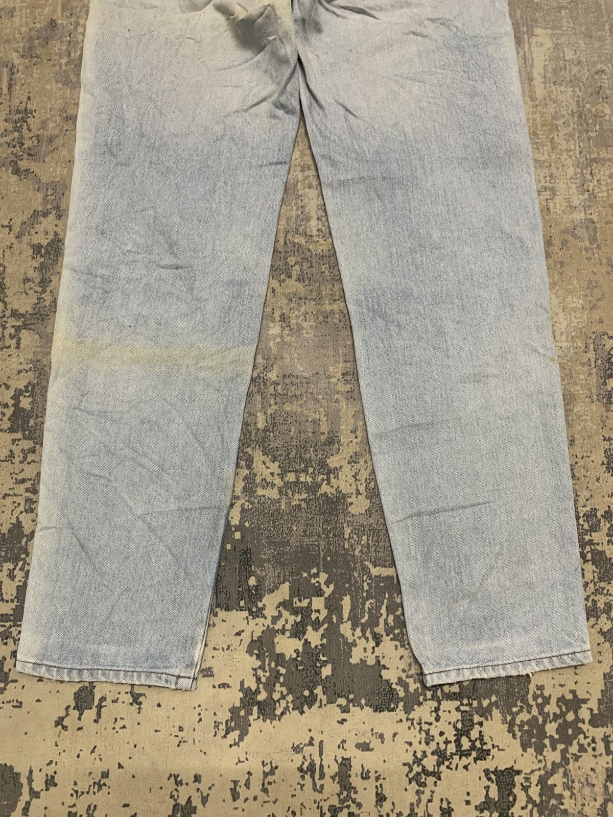Levi's Vintage Levi's 636 Light Wash Distressed Straight Leg Jeans Size US 30 / EU 46 - 10 Thumbnail