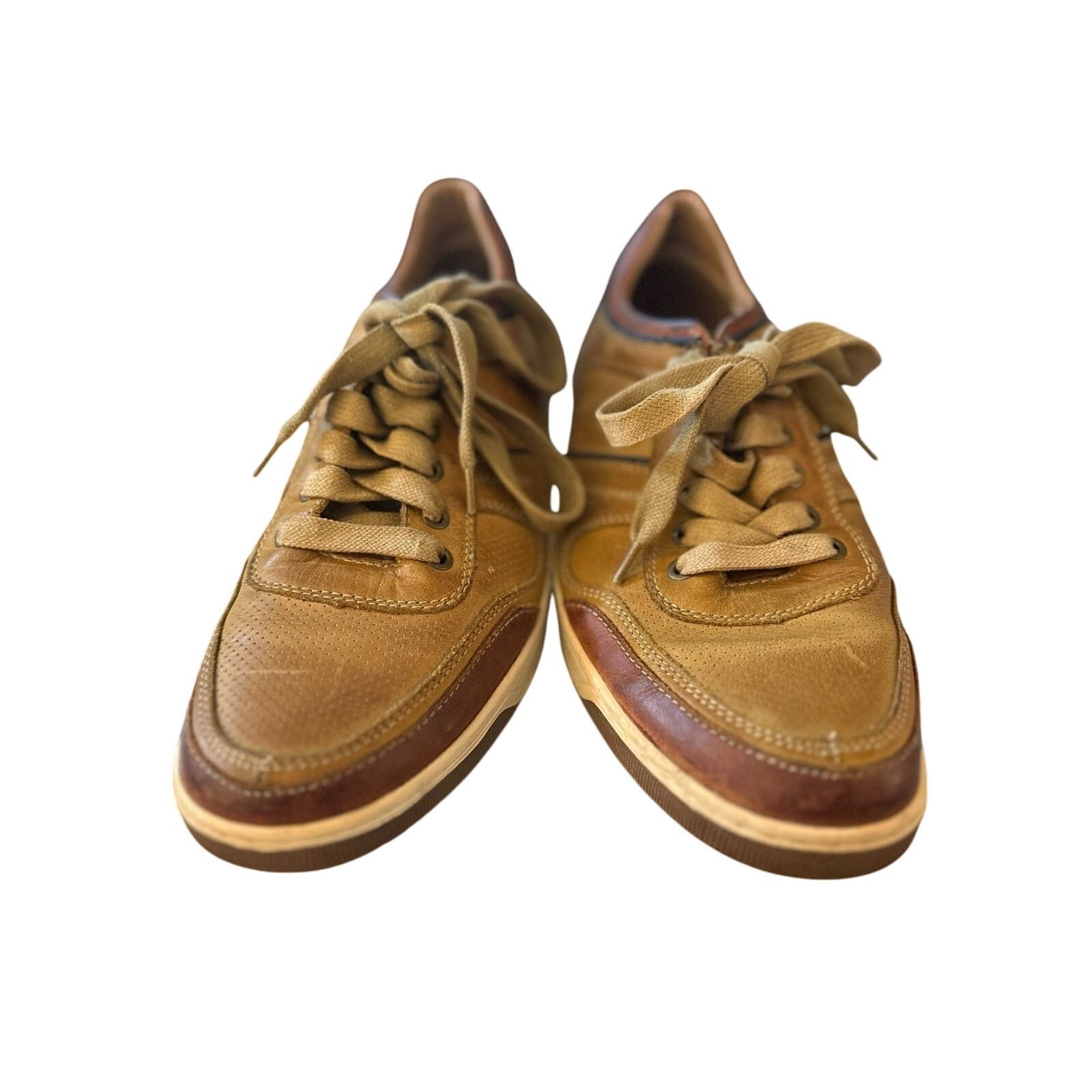 Steve Madden Steve Madden Men's Cantor Fashion Sneaker, Tan Leather, 10 Size US 10 / EU 43 - 7 Thumbnail