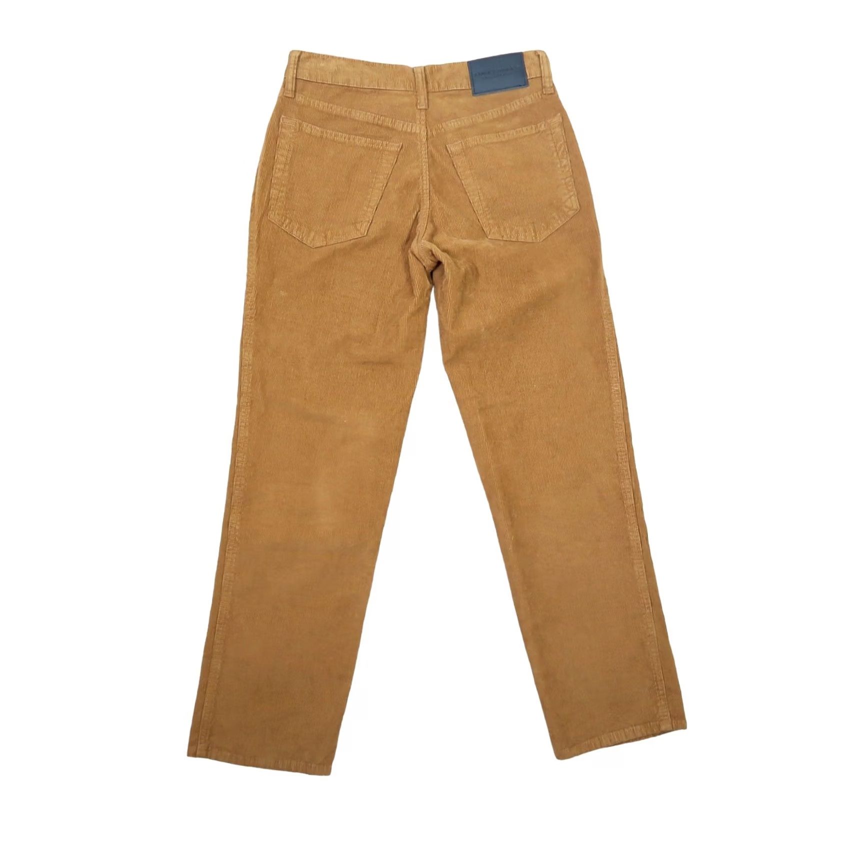 Lucky Brand Lucky Brand Mid Rise Authentic Straight Crop Corduroy Pants Cognac 2 Womens Casual Fall Cotton Corduroy Straight Crop Denim? Size 26" / US 2 / IT 38 - 3 Thumbnail