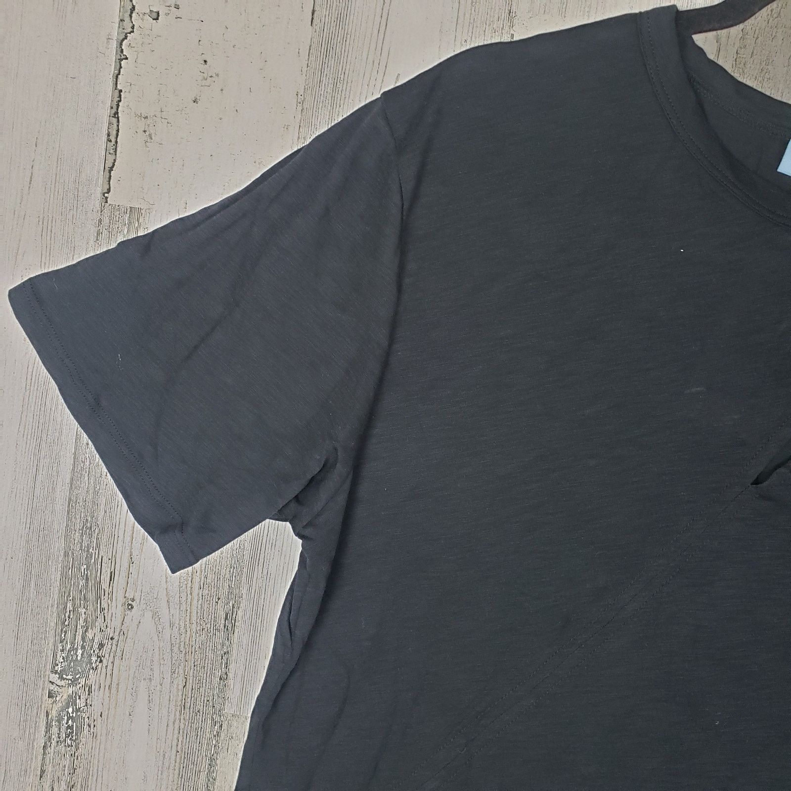 Other NWT Neely By Elam Black Burnout T-Shirt Slash Detail Large Size L / US 10 / IT 46 - 3 Thumbnail