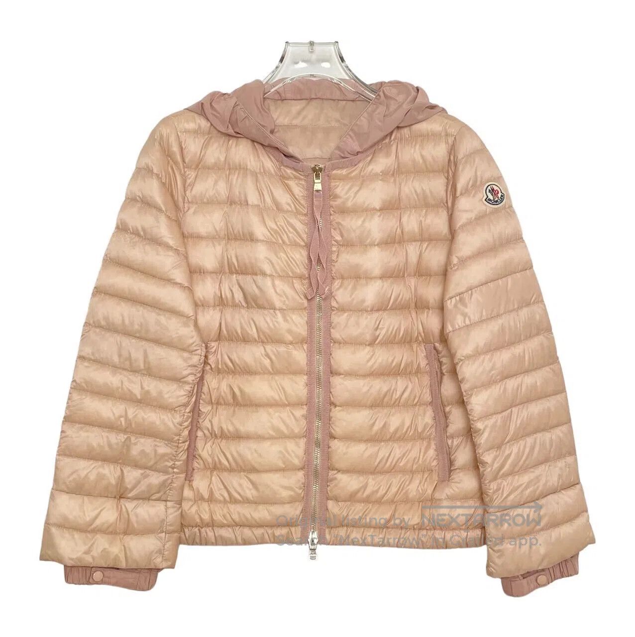 Moncler Moncler Champagne Logo Patch Detachable Sleeve Slim Lightw Size M / US 6-8 / IT 42-44 - 1 Thumbnail