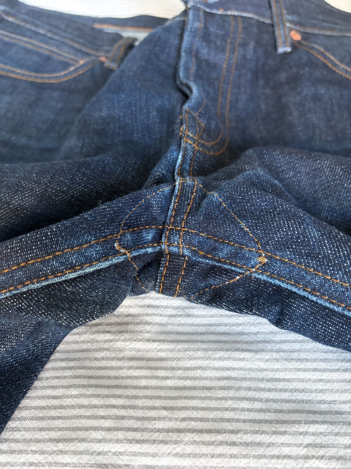 WRENCHMONKEES Wrenchmonkees White Oak Selvege Jeans Size US 33 - 9 Thumbnail