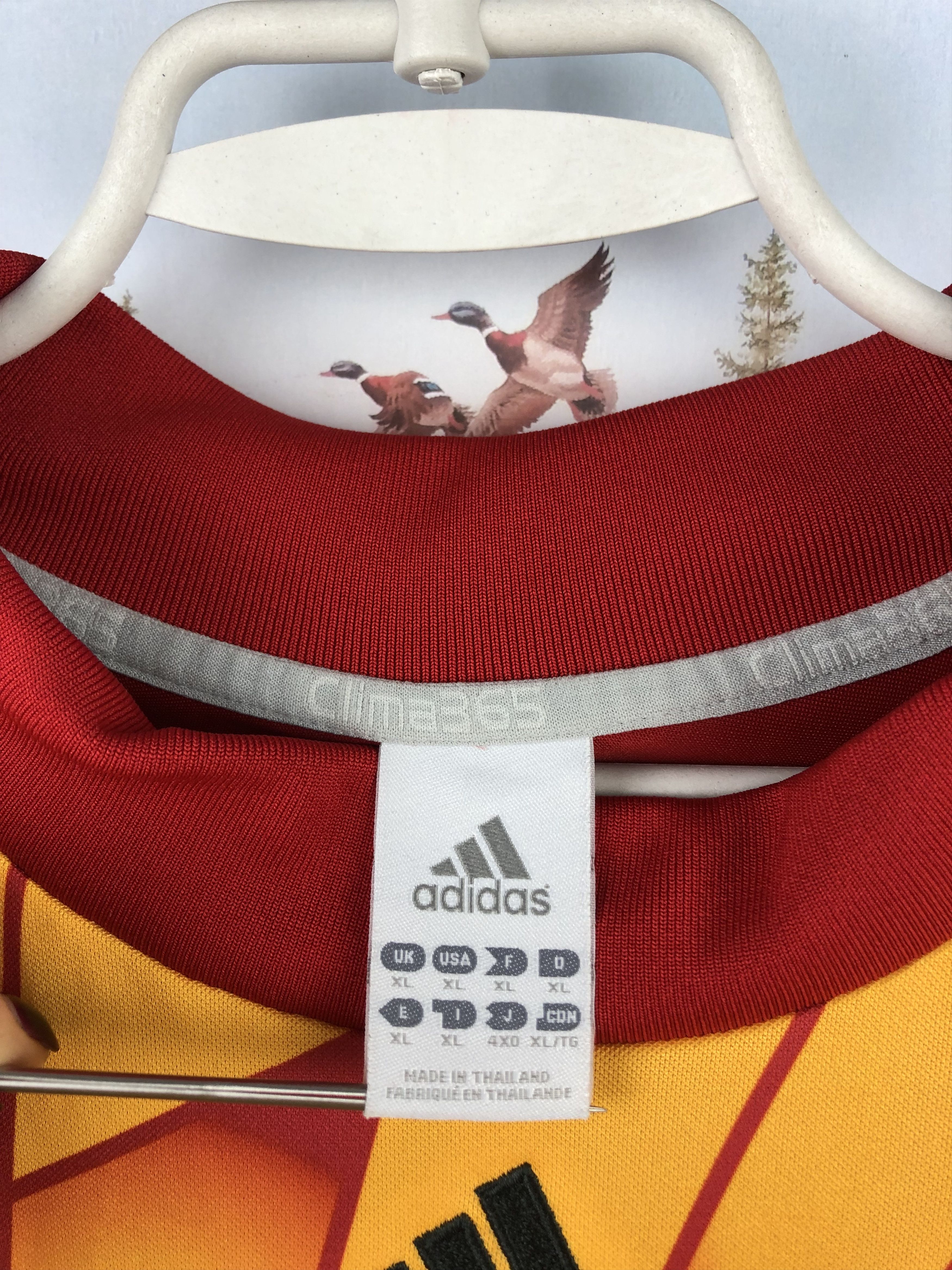 Adidas Vintage Football Goalkeeper Template Shirt Jersey Rare Size US XL / EU 56 / 4 - 8 Thumbnail
