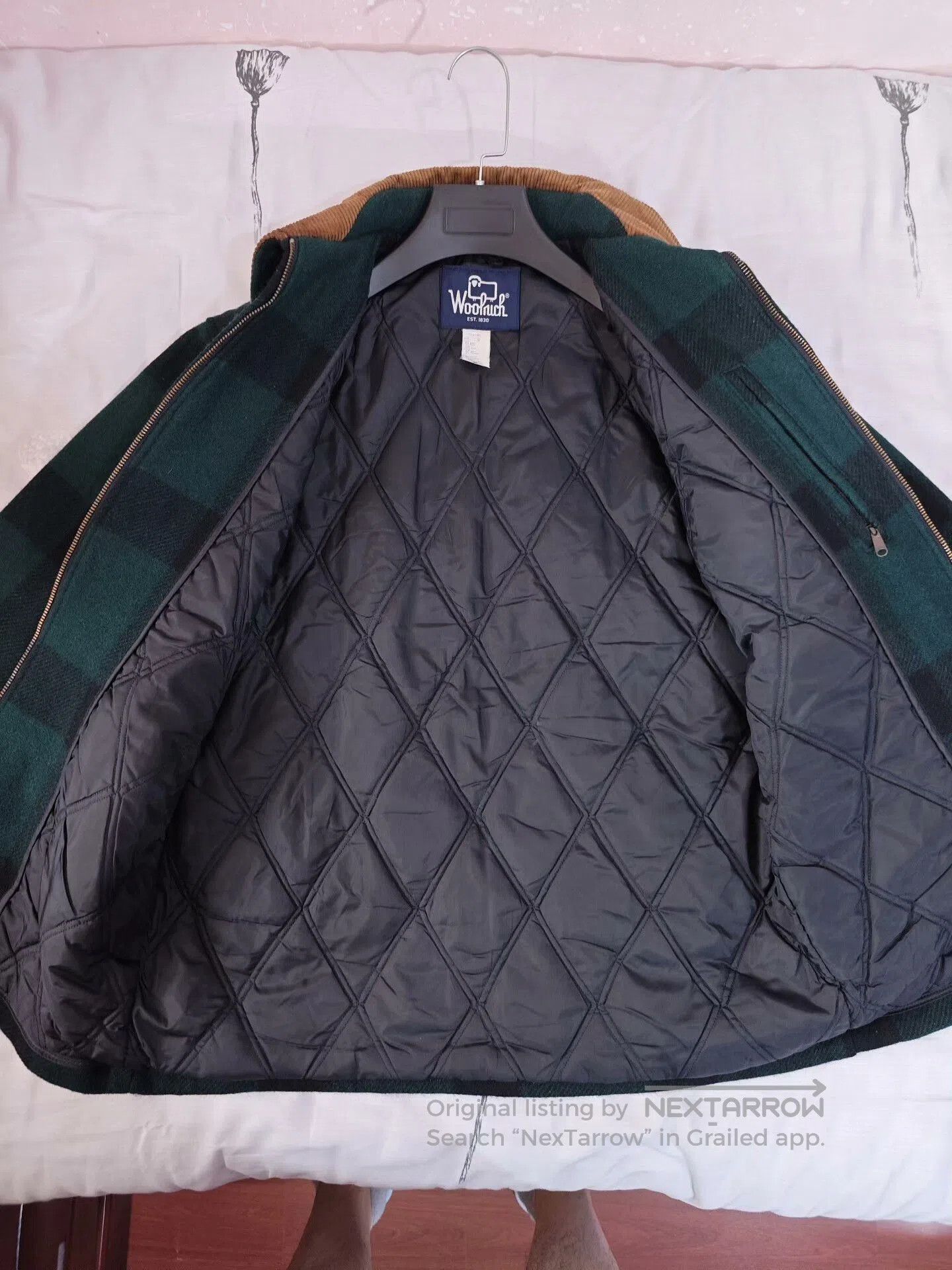 Vintage Woolrich Wool Hunting Jacket.