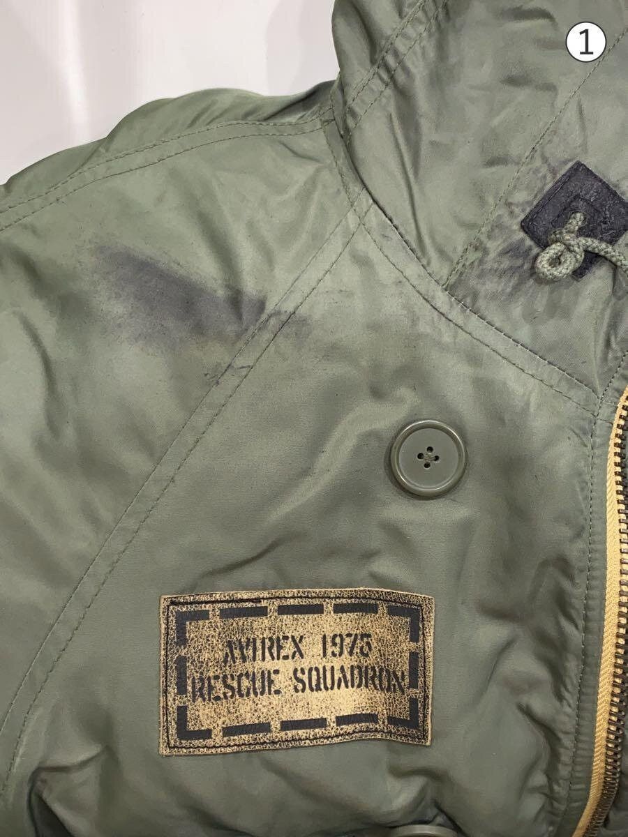 Avirex Avirex N-3B Action Type-A Plain Nylon Flight Jacket Khaki Size US XL / EU 56 / 4 - 6 Thumbnail
