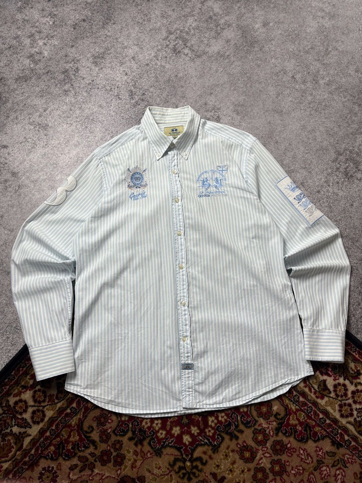 La Martina 🔥00'S RALPH LAUREN VIBE LA MARTINA POLO T SHIRT CHIEF KEEF Size US XL / EU 56 / 4 - 1 Thumbnail