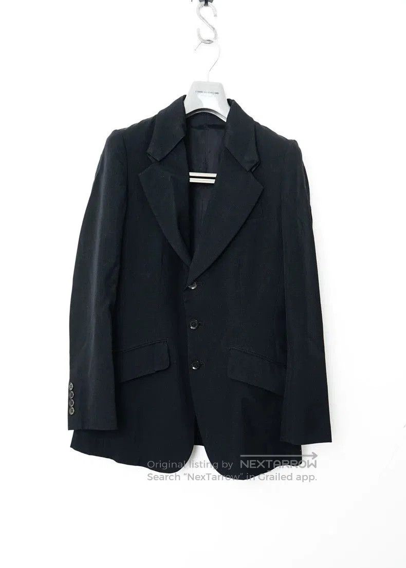 Yohji Yamamoto Yohji Yamamoto Detachable Collar Blazer. Size US XS / EU 42 / 0 - 1 Thumbnail
