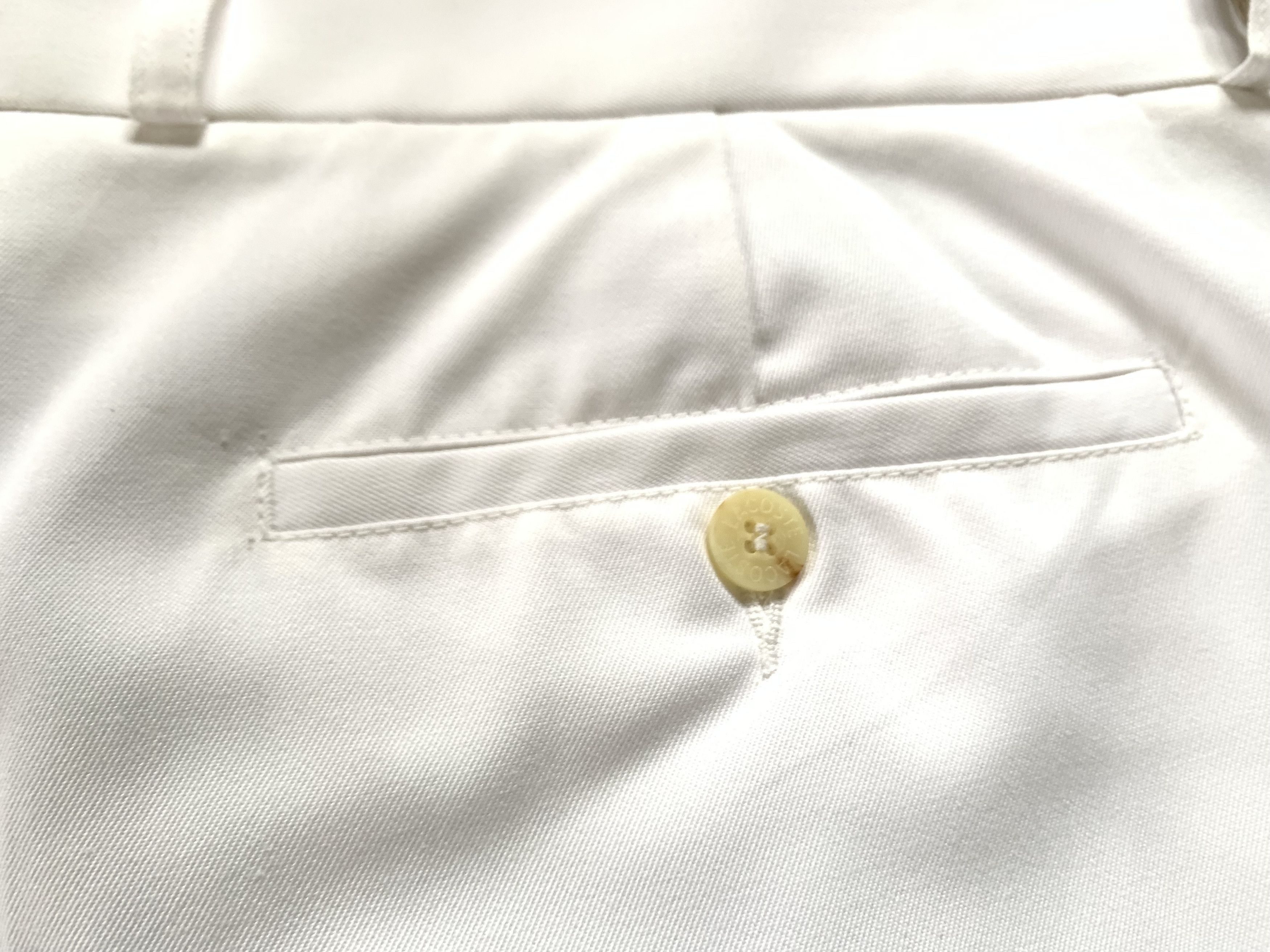 Lacoste × Vintage Rare Vintage New Lacoste White Cotton Pants Trousers Size US 36 / EU 52 - 8 Thumbnail