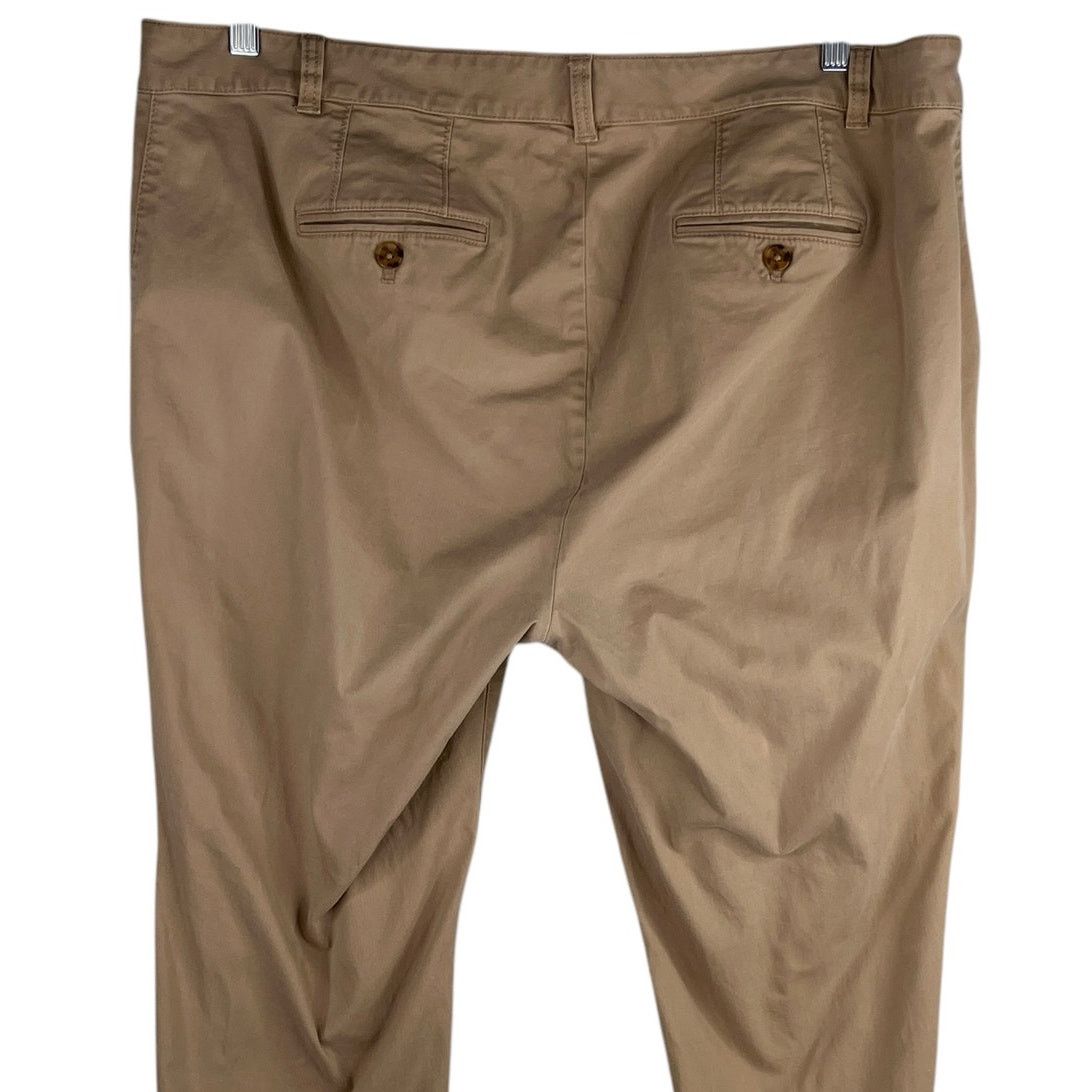 Other Talbots Womens Capri Pants Khaki Beige 16W Size 38" / US 16 / IT 52 - 4 Thumbnail