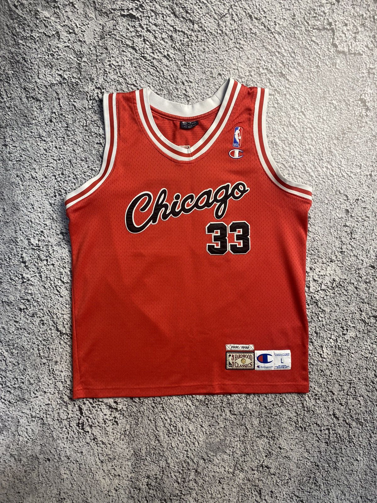 Vintage Chicago Bulls Scottie Pippen basketball jersey Grailed