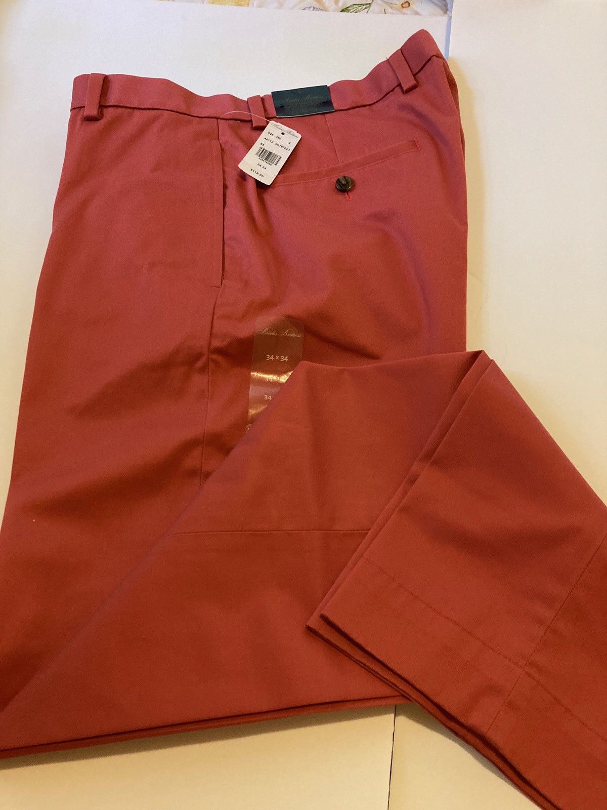 Brooks Brothers NWT Brooks Brothers Men’s Lightweight Advantage Chino Pants Size US 34 / EU 50 - 4 Thumbnail