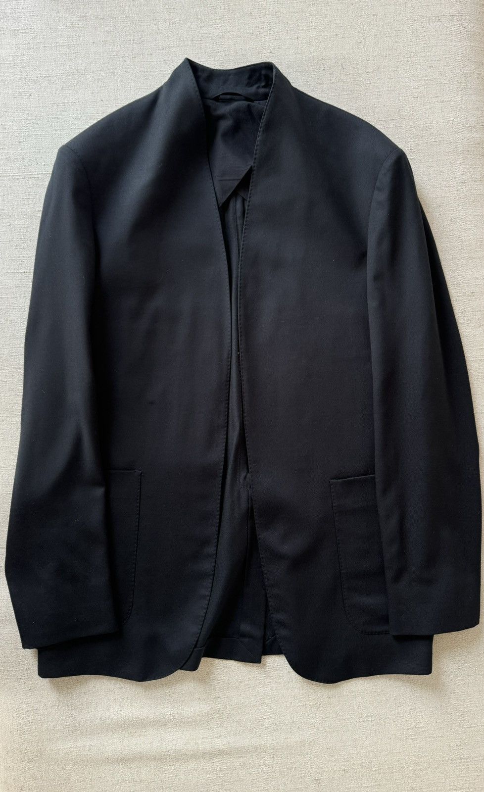 Other École de Pensée collarless jacket size 48IT Size 48R - 1 Thumbnail