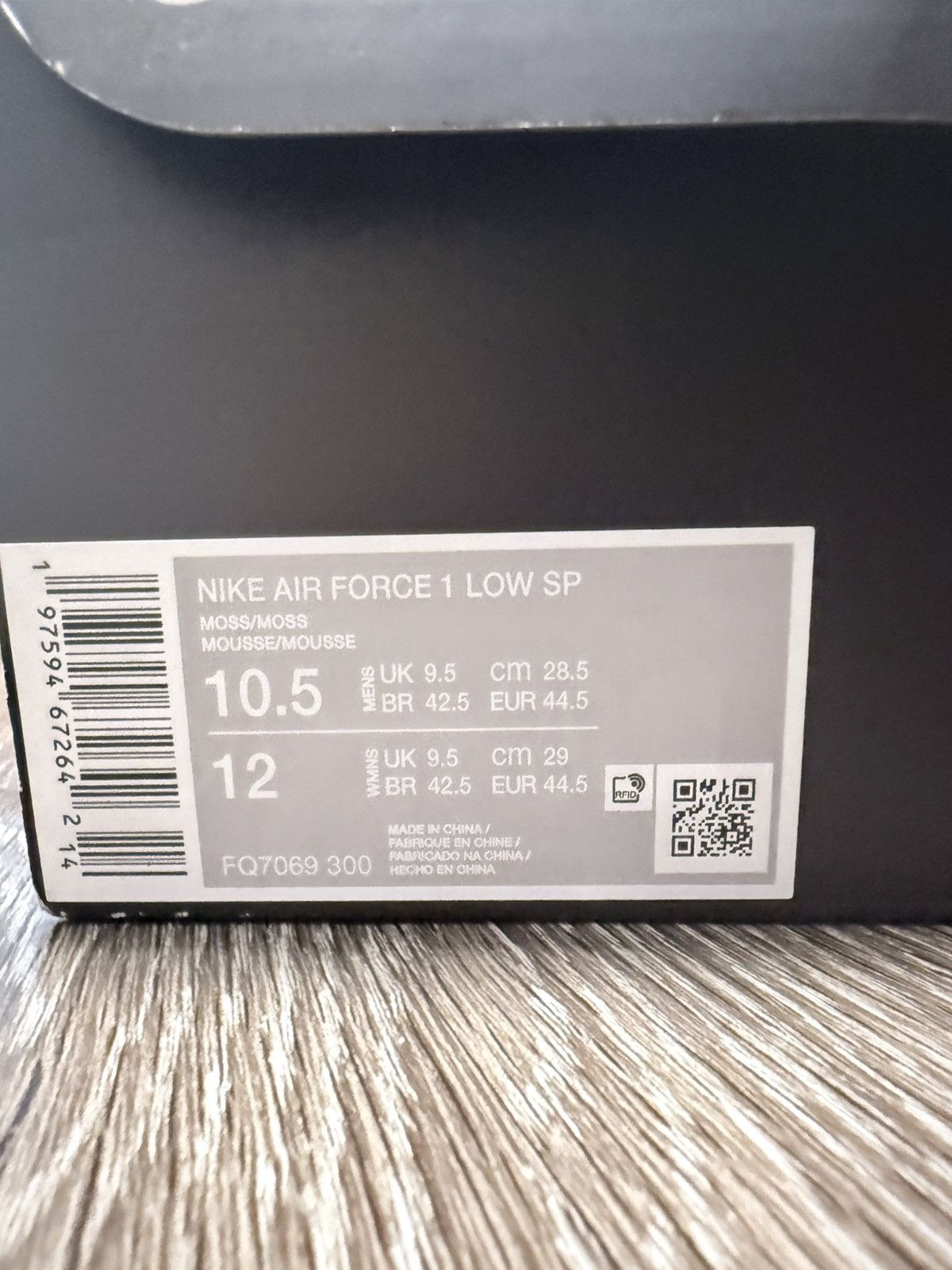 Cactus Plant Flea Market × Nike CPFM air force 1 moss cpfm af1 moss cactus plant flea market Size US 10.5 / EU 43-44 - 8 Thumbnail