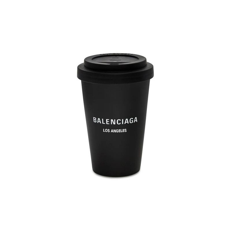 Balenciaga o1srvl11e0226 Size: OS / Los Angeles Coffee Cup In Black Size ONE SIZE - 1 Thumbnail
