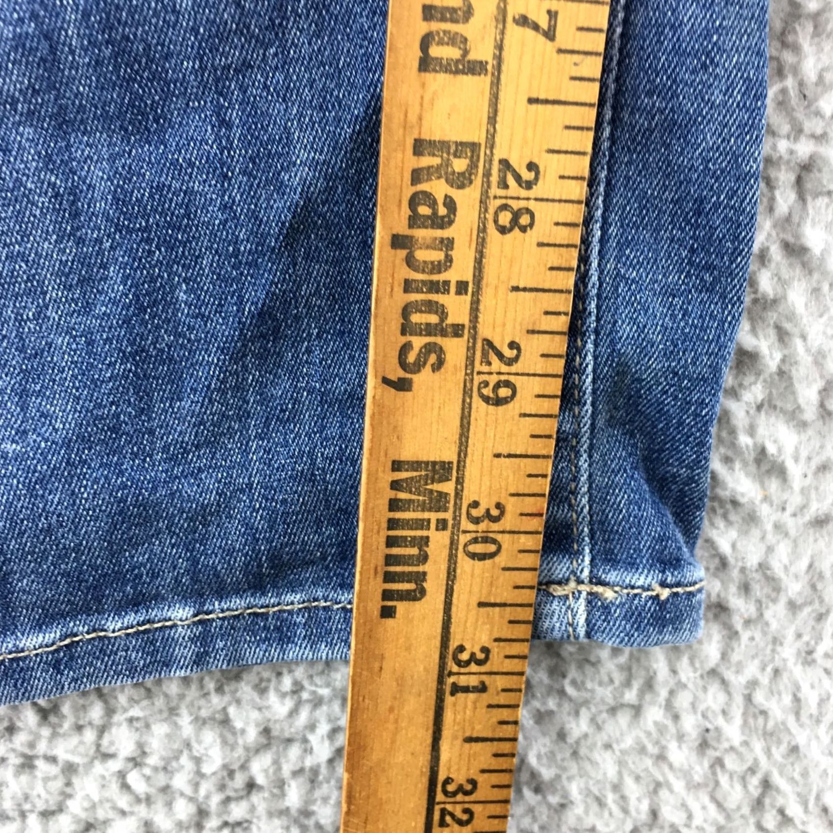 J Brand J Brand Jeans Womens 26 Blue Straight Indigo Wash Denim Mid Rise Zip Pockets Size 26" / US 2 / IT 38 - 7 Thumbnail