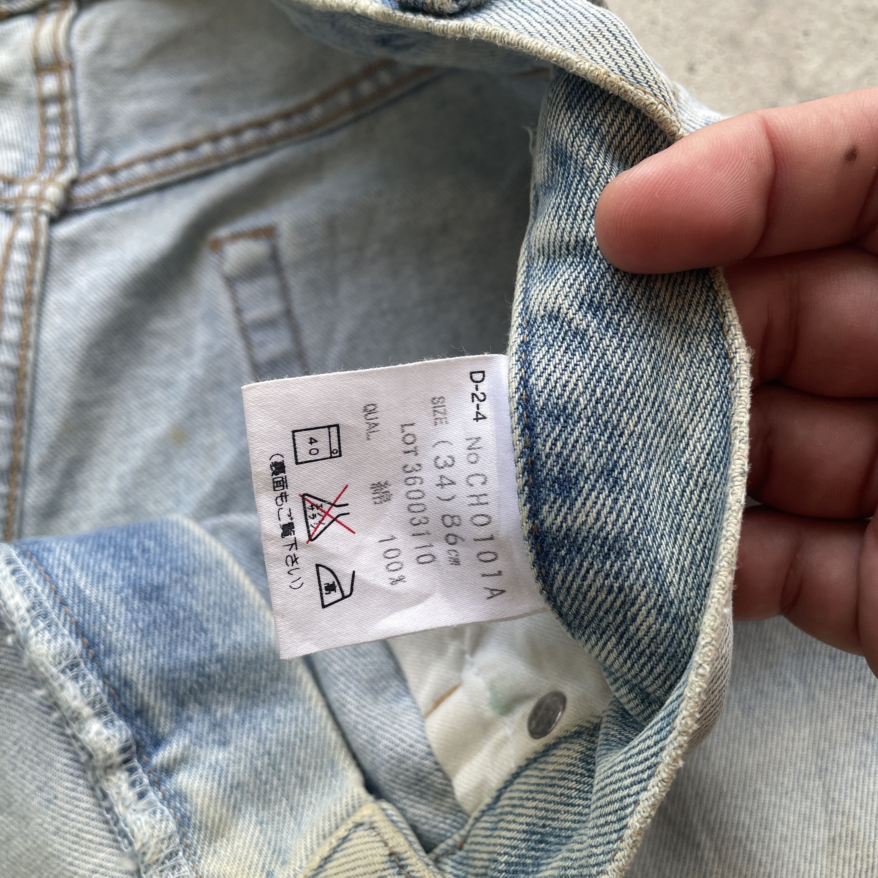 Japanese Brand W33 VINTAGE JAPAN BOBSON DENIM FADED DISTRESSED JEANS PANTS Size US 33 - 7 Thumbnail