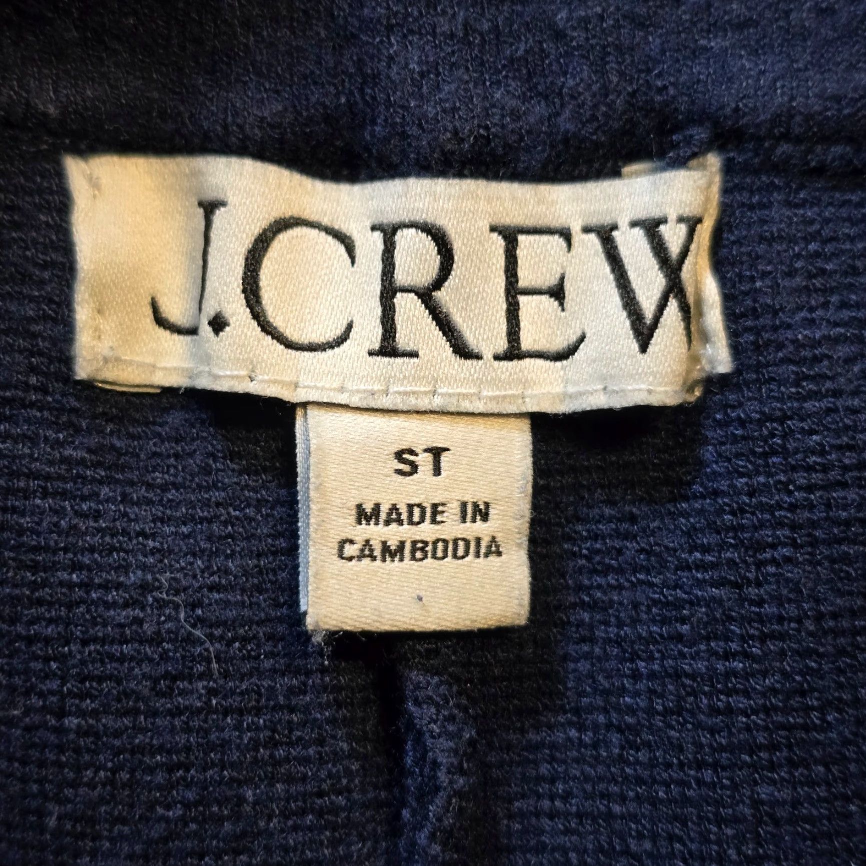 J.Crew J. Crew Pants Womens Size S Tall Blue Knit Flare Pull On Stretch Casual Capsule Casu Size 28" / US 6 / IT 42 - 3 Thumbnail