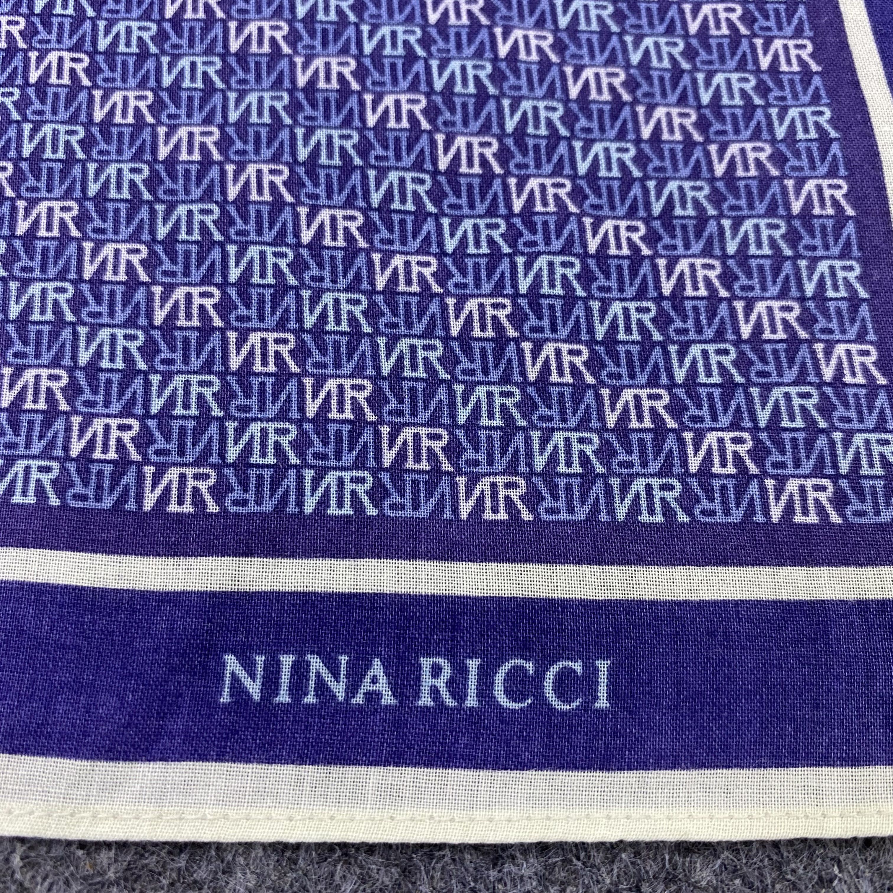 Nina Ricci Nina Ricci Handkerchief Neckerchief Bandana-B1708 Size ONE SIZE - 7 Thumbnail