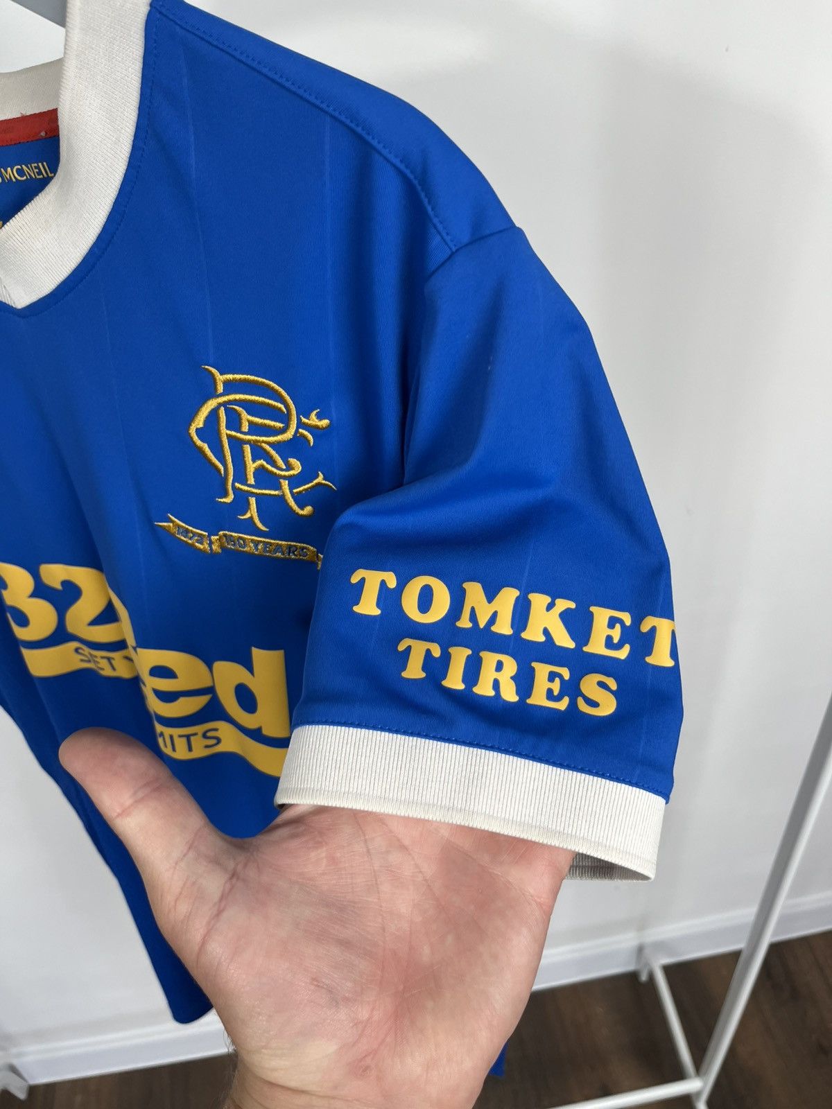 Castore Rangers FC 150 Years Castore Home Shirt 2022 Size S Size US S / EU 44-46 / 1 - 6 Thumbnail