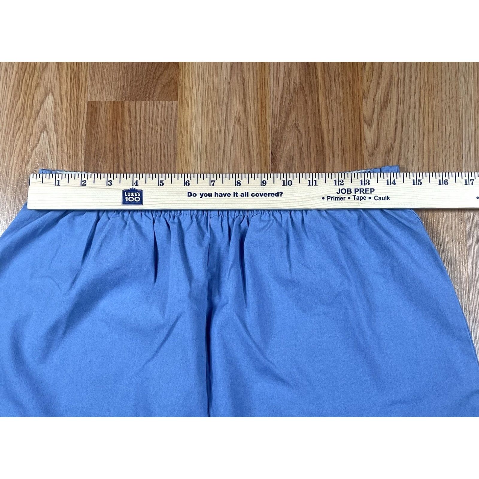 Vintage Working Scrubs BY White Swan Scrub Pants Bottom Womens Size M Medium Blue Cotton Blend Solid 90s 2000s Womens Size 32" / US 10 / IT 46 - 3 Thumbnail