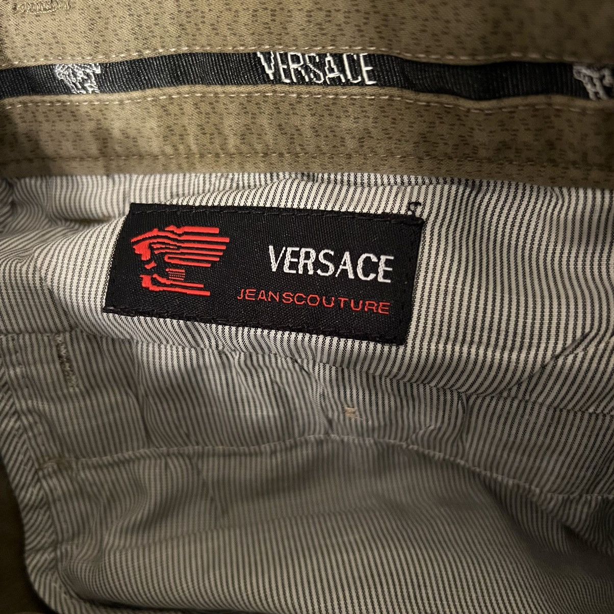 Versace Versace Jeans Couture designer Brown Khaki Chino Pants 28 Size US 28 / EU 44 - 8 Thumbnail